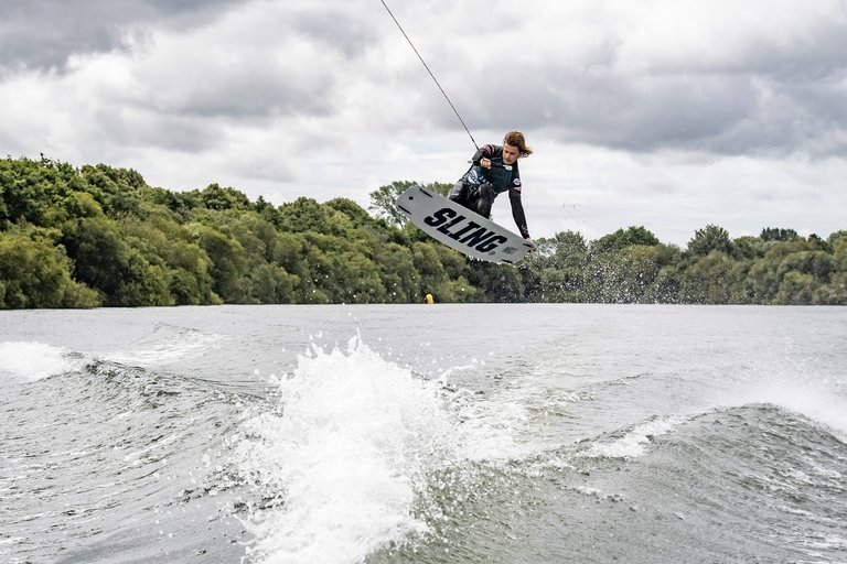 Scott Lees at the 2022 Malibu Boats UK Wakeboard And Wakesurf Nationals - Photo Mantis Pro Media